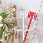 Personalised Wedding Cocktail Stirrers, thumbnail 2 of 4