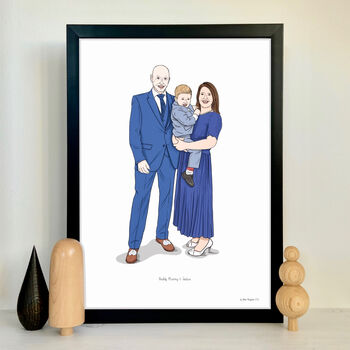 Hand Drawn Personalised Portraits, 6 of 10