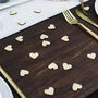 Wooden Heart Reusable Table Confetti, thumbnail 2 of 2