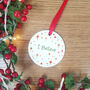 Personalised I Believe Christmas Tree Decoration, thumbnail 4 of 5