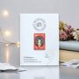 Make Art Not War Red Enamel Lapel Pin Badge, thumbnail 1 of 9