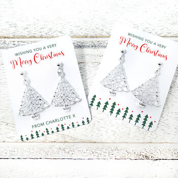 Christmas Tree Earrings, 7 of 7