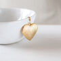 Floral Heart Locket Necklace, thumbnail 6 of 7
