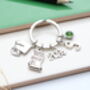 2025 Diploma Graduation Keyring, Personalised Gift Keepsake, Masters Degree, thumbnail 6 of 8