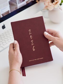 2026 Daily Life Planner | Ceo Of My Own Life® | Burgundy, 2 of 7