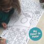 Personalised 'Christmas Countdown' Colour In Poster, thumbnail 1 of 5