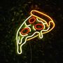 Pizza Slice Neon LED Sign, thumbnail 1 of 4