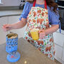 Bear And Fox Cotton Apron, thumbnail 2 of 2