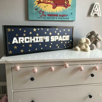 Personalised Hidden Planets Children's Space Lightbox, 2 of 7