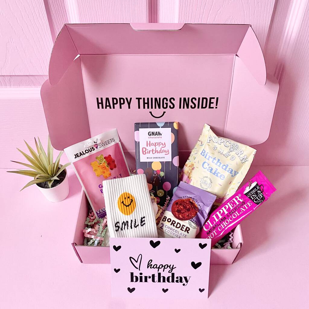 Birthday Treat Box By Happy Boxx