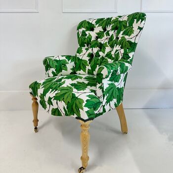 Statement Chair In Sophie Robinson X Harlequin Dappled Lea, 2 of 7