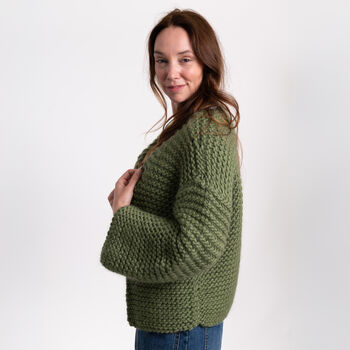 Learn To Knit Your First Cardigan, 6 of 12