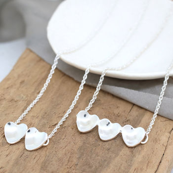 Silver Heart Necklace. Valentines Gift, 5 of 12