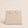 Sterling Silver Sun Stud Earrings, thumbnail 3 of 8
