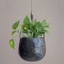 Hanging Planter With Handle 'Sinduri', thumbnail 1 of 5