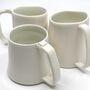 Porcelain White Cup Mug Glazed Handmade, thumbnail 6 of 10