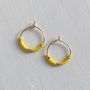 Petite Fair Trade And Neon Delica Hoops, thumbnail 8 of 10
