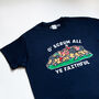 Funny Rugby Mens Christmas T Shirt, thumbnail 5 of 5