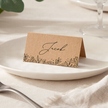 Meadow Wedding Place Name Cards, 2 of 2
