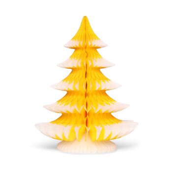 Christmas Snow Tip Tree Paper Decoration 25cm, 5 of 9