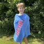Personalised Children's Beach Towel With Letters, thumbnail 5 of 10