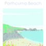 Porthcurno Beach Cornwall Travel Print, thumbnail 6 of 6