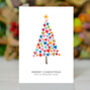 Personalised 'Christmas Tree Of Hearts' Xmas Card, thumbnail 2 of 2