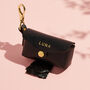 Personalised Leather Dog Poop Bag Holder, thumbnail 8 of 10