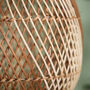 Teardrop Diamond Woven Pendant Shade, thumbnail 4 of 4