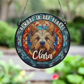 Cairn Terrier Memorial Suncatcher, 6 of 6