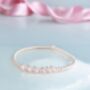 Sterling Silver Milestone Birthday Bracelet In Various Ages, thumbnail 4 of 12