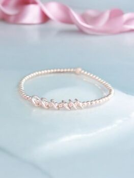 Sterling Silver Milestone Birthday Bracelet In Various Ages, 4 of 12