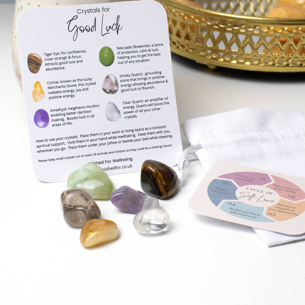Crystals For Good Luck By Wished For