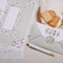 A4 Origami Writing Paper That Folds Into An Envelope With Meadow Flower Design, thumbnail 2 of 5