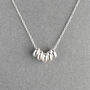 50th Birthday Gift Silver Necklace, thumbnail 5 of 5