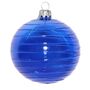 Christmas Cut Glass Bauble, 8cm, thumbnail 6 of 10