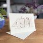 Personalised 49+One Birthday Card, thumbnail 1 of 9