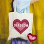 Personalised Home Is Where The Heart Is Tote Bag, thumbnail 1 of 2