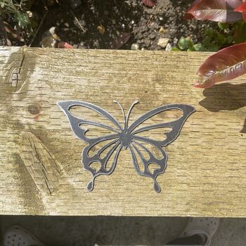 Butterfly Insect Mobile, Metal Art For Home And Garden, 5 of 12