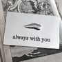 Always With You Personalised Guardian Angel Wing, thumbnail 1 of 6
