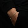 Gold Plated Heart Valentino Bracelet For Men / Women, thumbnail 4 of 12