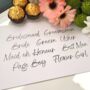 Wedding Place Card Name Vinyl Decals, thumbnail 4 of 12
