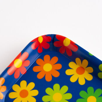Colourful Floral Melamine Tray, 5 of 6