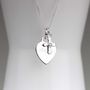 Personalised Child's Christening Cross Necklace, thumbnail 3 of 6