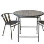 Factory Style Bistro Table And Two Chair Set, thumbnail 4 of 4