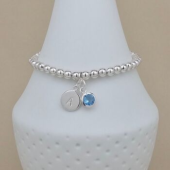 Personalised Birthstone Bracelet, 3 of 5