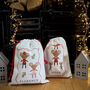 Personalised Christmas Eve Mouse Sack, thumbnail 2 of 12