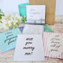 Will You Marry Me? Proposal Tea Gift Set, thumbnail 6 of 10