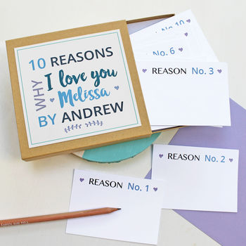 Personalised Reasons I Love You Notes, 6 of 8
