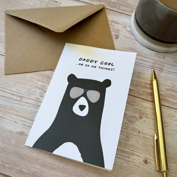 Funny Daddy Cool, A6 Father's Day Card, 3 of 9